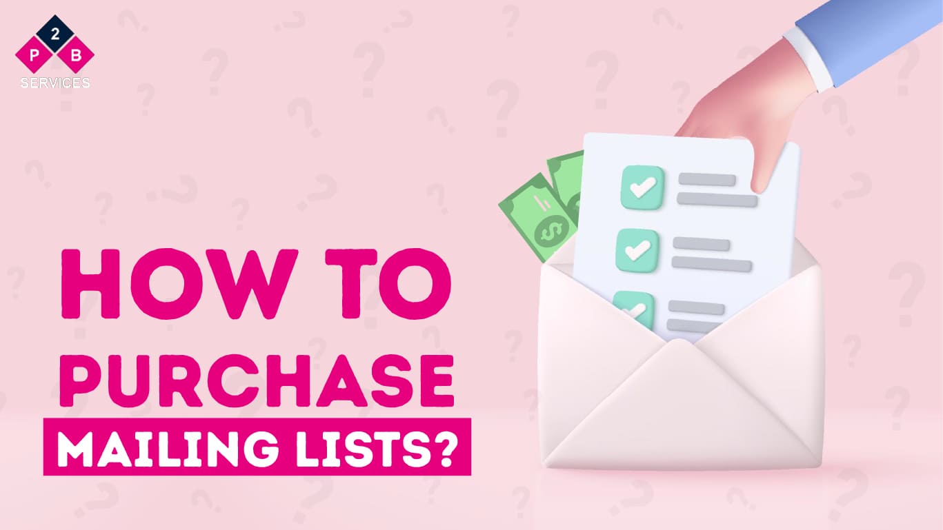HOWTO PURCHASE MAILING LISTS